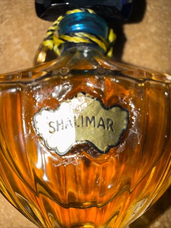 Vintage Guerlain Paris SHALIMAR Perfume 1/2 oz .5 Fl Oz - Picture 3 of 7